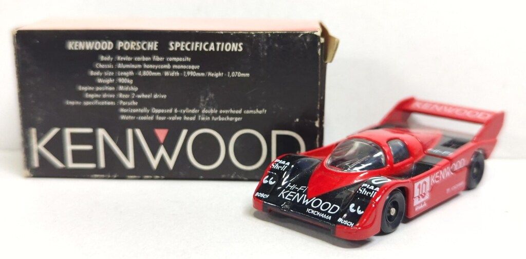 トミー トミカ日本製/ガリバー特注 ガリバー5周年 PORSCHE956 KENWOOD #10 116-1-4