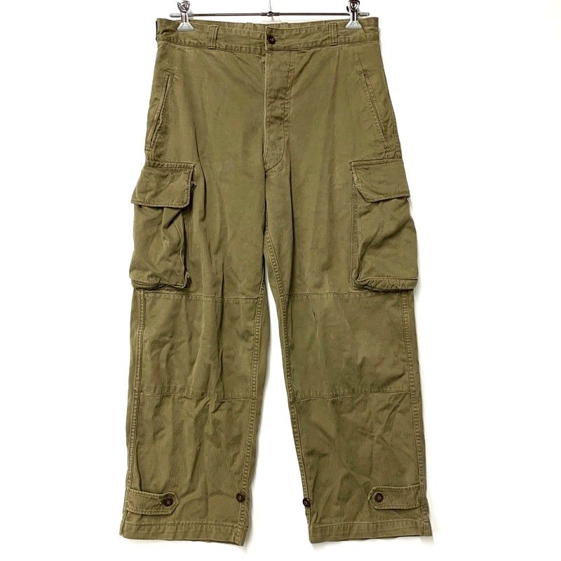 【中古品】 FRENCH ARMY フランス軍 M47 CARGO PANTS カーゴ パンツ ボトムス 【157-260607-kh-13-izu】