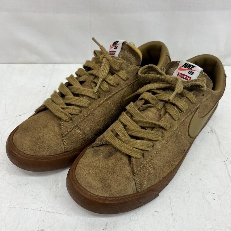 シュプリーム × NIKE SB BLAZER LOW GT QS 