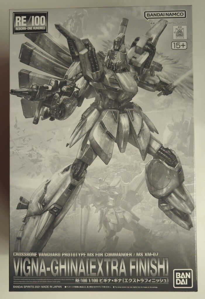 BANDAI SPIRITS RE/100 1/100 機動戦士ガンダムF91 ビギナ・ギナ [エクストラフィニッシュ]/バンダイナムコ版 バンナム版