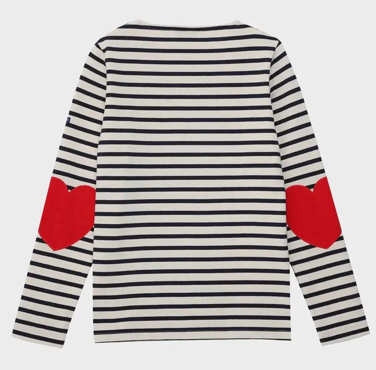 未使用新品 SAINT JAMES セントジェームス ボザニー エルボーパッチ ストライプ Tシャツ