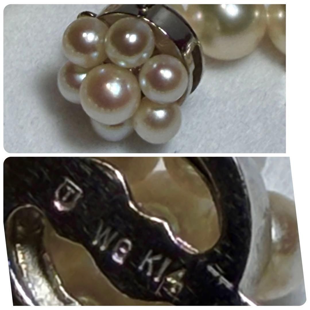 【K14WG✨田崎真珠】 あこや真珠 ネックレス 6.0-6.5 パール タサキ 美品 タサキ 田崎真珠 パールネックレス K14WG 6.5mm ロング 14金