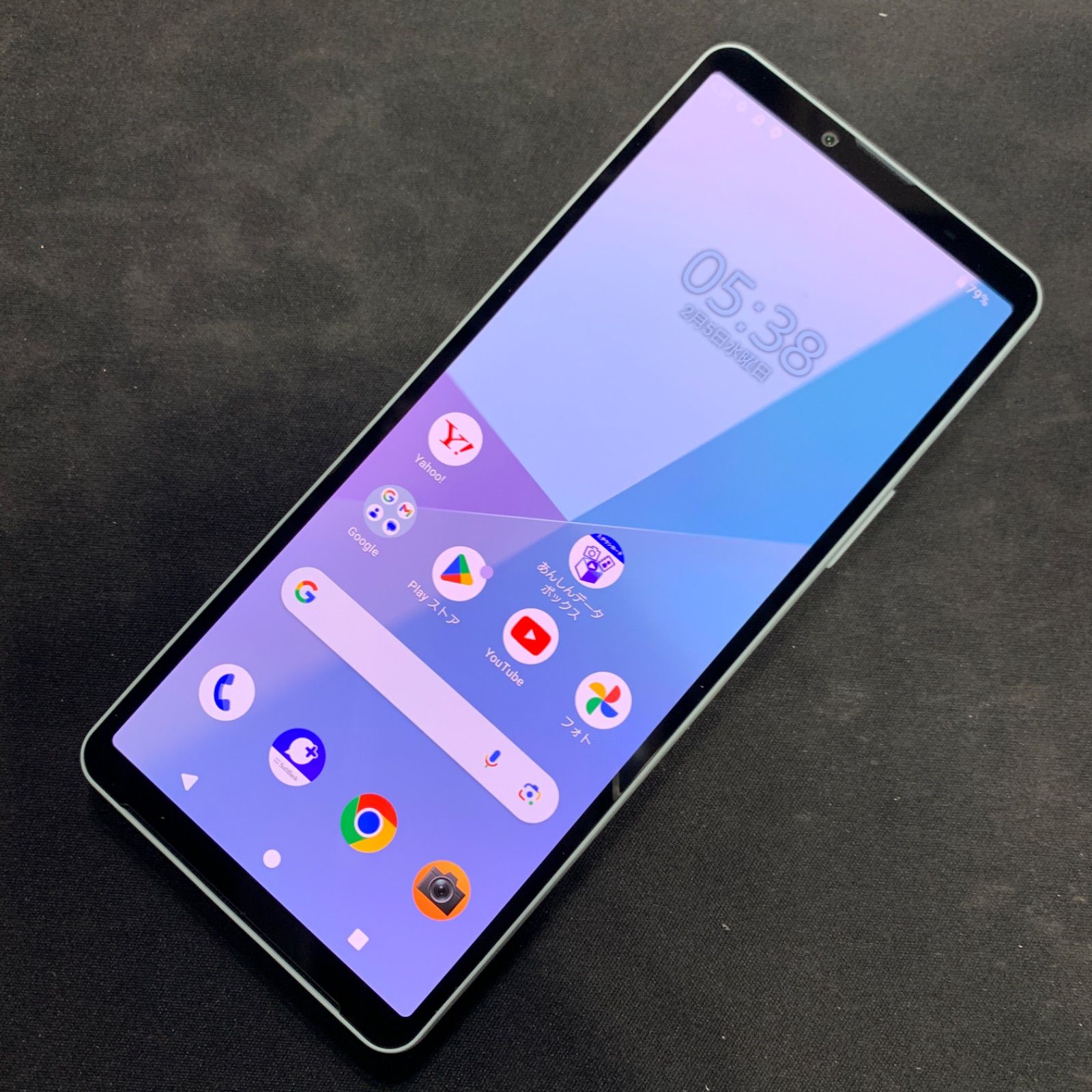 【美品】Xperia 10VI Softbank 128GB A402SO ブルー　利用制限△