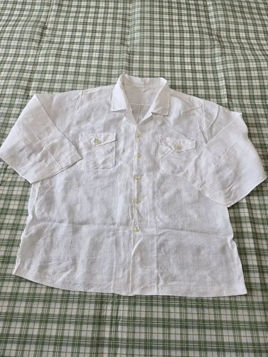 25ㅡリネン 麻スーツシャツㅡ105