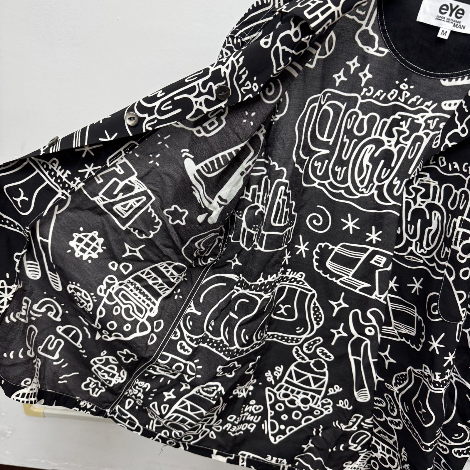 eYe JUNYA WATANABE MAN 半袖シャツ アロハシャツ Mサイズ 【C7836