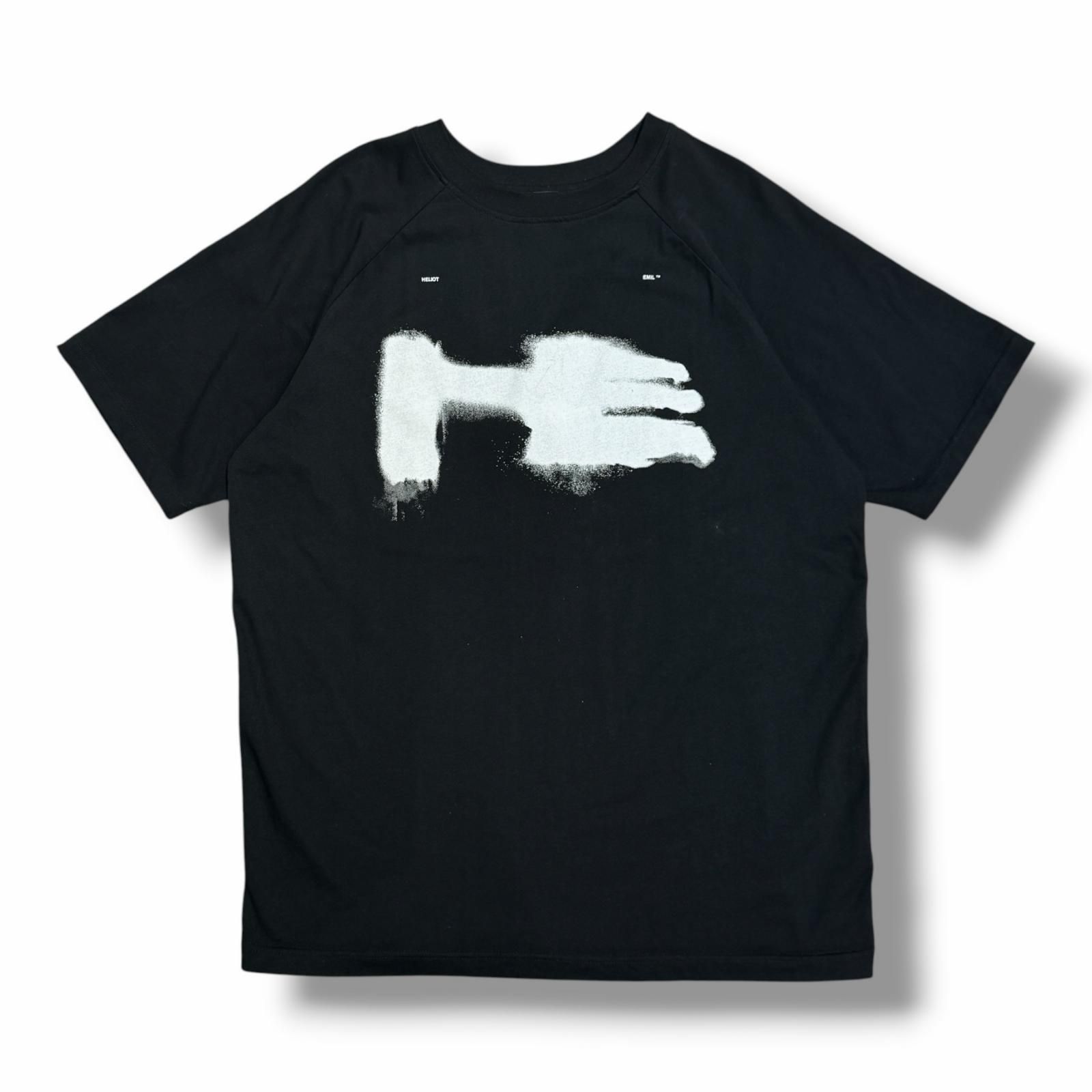 HELIOT EMIL プリント Tシャツ Tシャツ ヘリオットエミル ブラック S （18370M） 8,208円