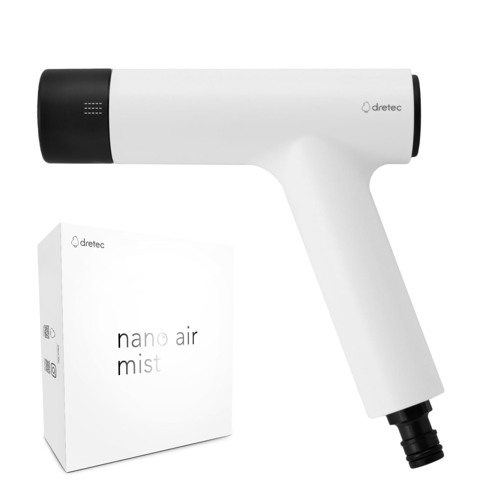 ドリテック(dretec) ナノバブル散水ノズル ナノエアミスト nano air mist 普通ホース 植物 ガーデニング 家庭菜園 栽培 観葉植物 シャワー ミスト 霧状★m b662127f