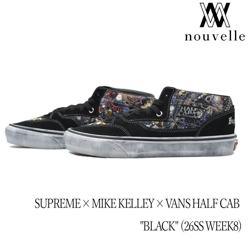 SUPREME × MIKE KELLEY × VANS HALF CAB 