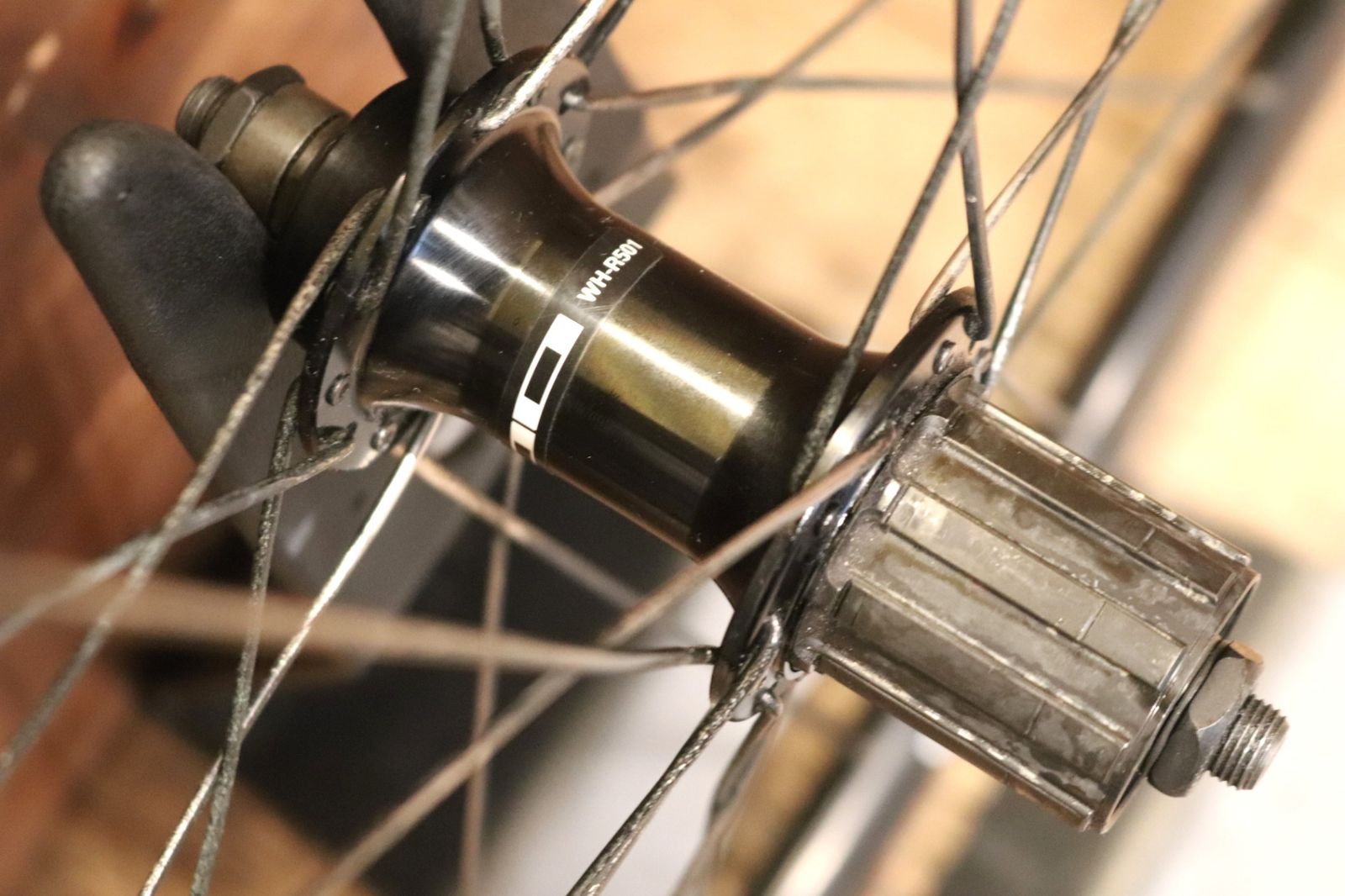 シマノ SHIMANO WH-R501 アルミ クリンチャー ホイールセット シマノ