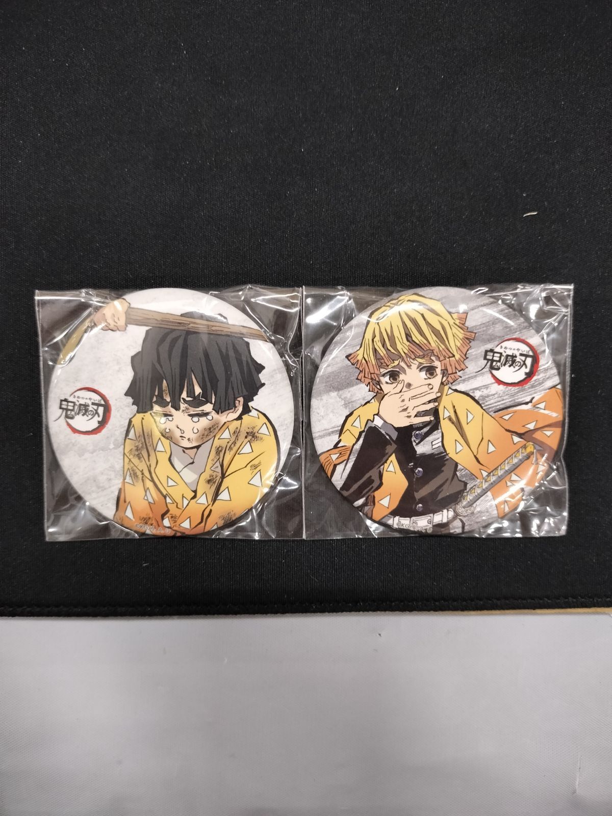 26060736 鬼滅の刃　全集中展　幕間画　缶バッジ　我妻善逸