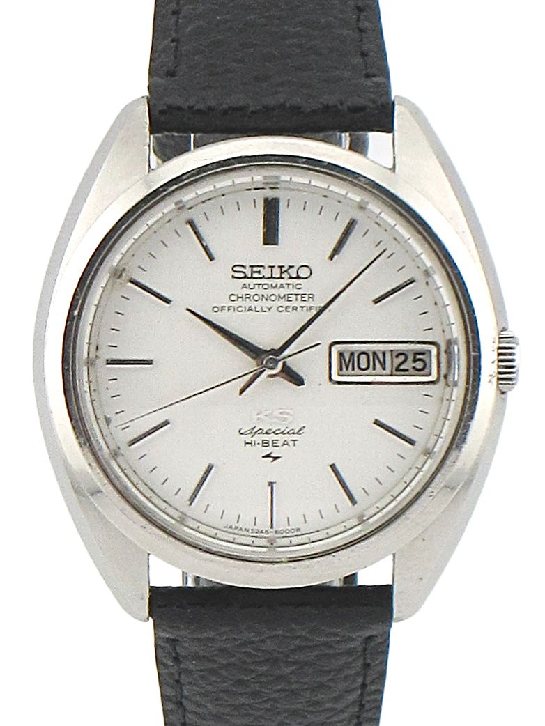 KING SEIKO 5246-6000 クロノメーター スペシャル ハイビート OH済み 自動巻き時計 キングセイコー
