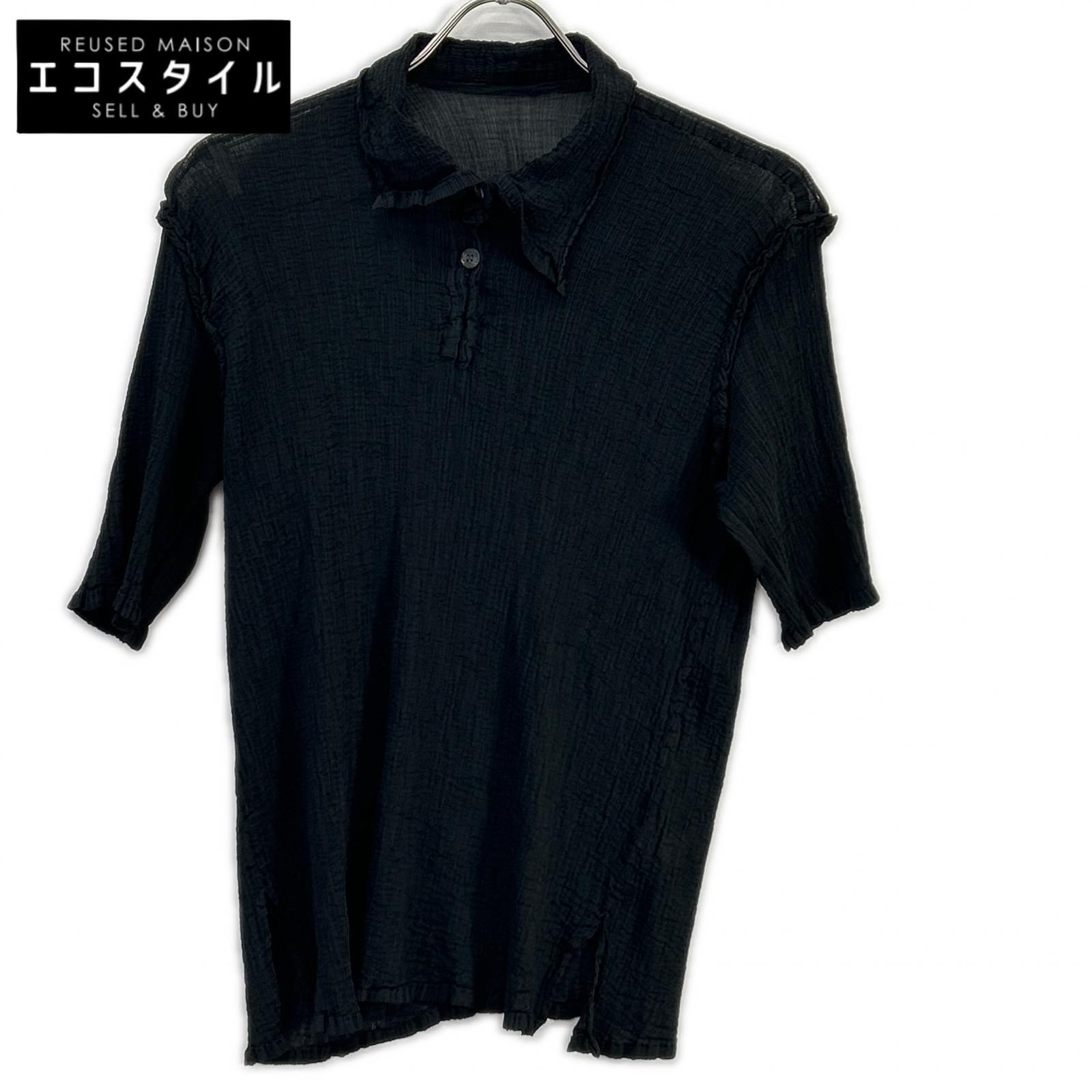 MeISSEYMIYAKE　ミーイッセイミヤケ　ブラック MI62FM772 SEE-THROUGH CREPE COLOR　なし