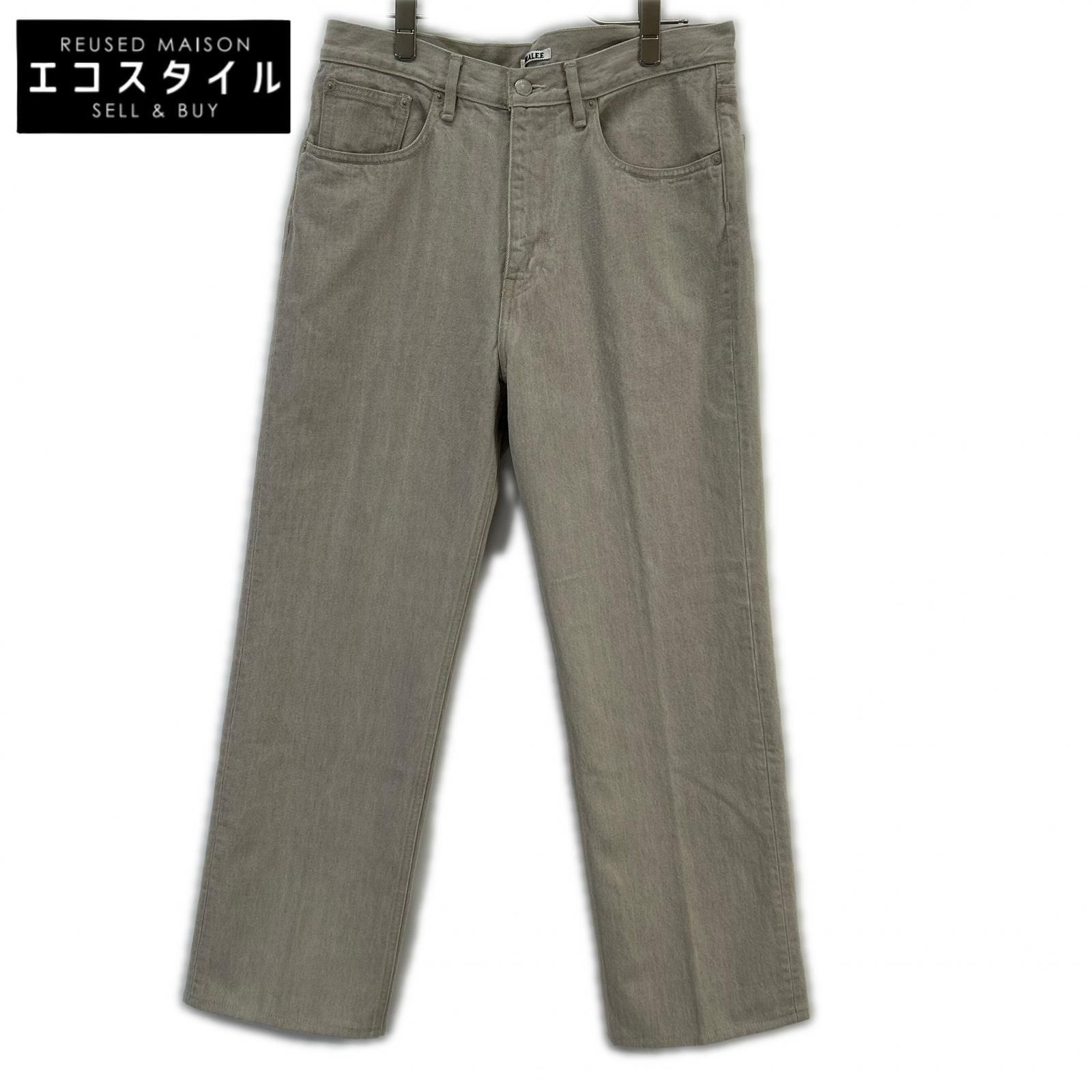AURALEE　オーラリー　A26SP01BD FADED HARD TWIST BROWN DENIM 5P PANTS　32
