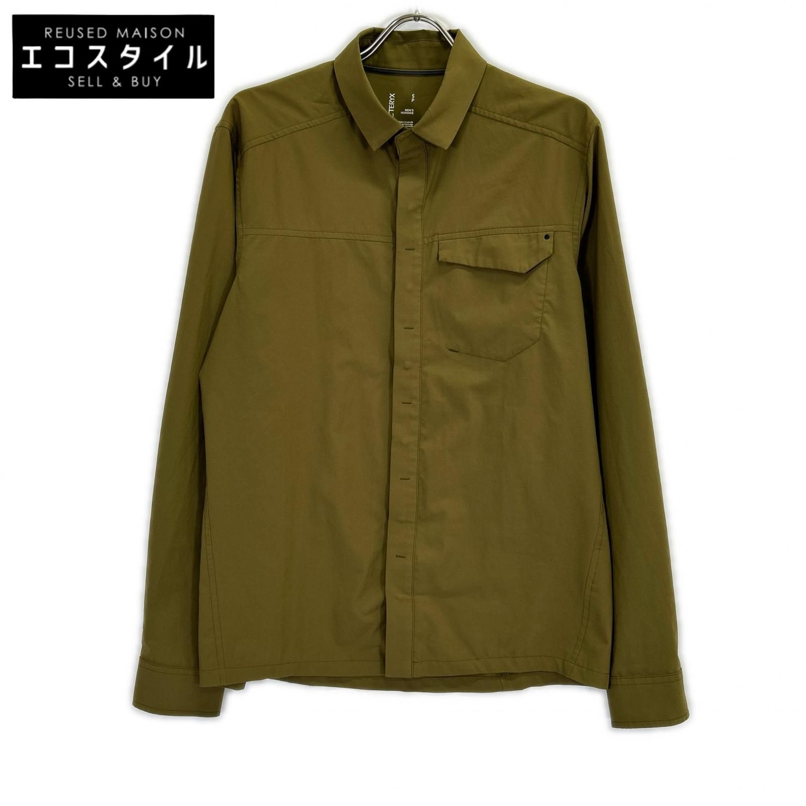 ARC'TERYX　アークテリクス　19065 カーキ スカイライン LS 長袖シャツ　S