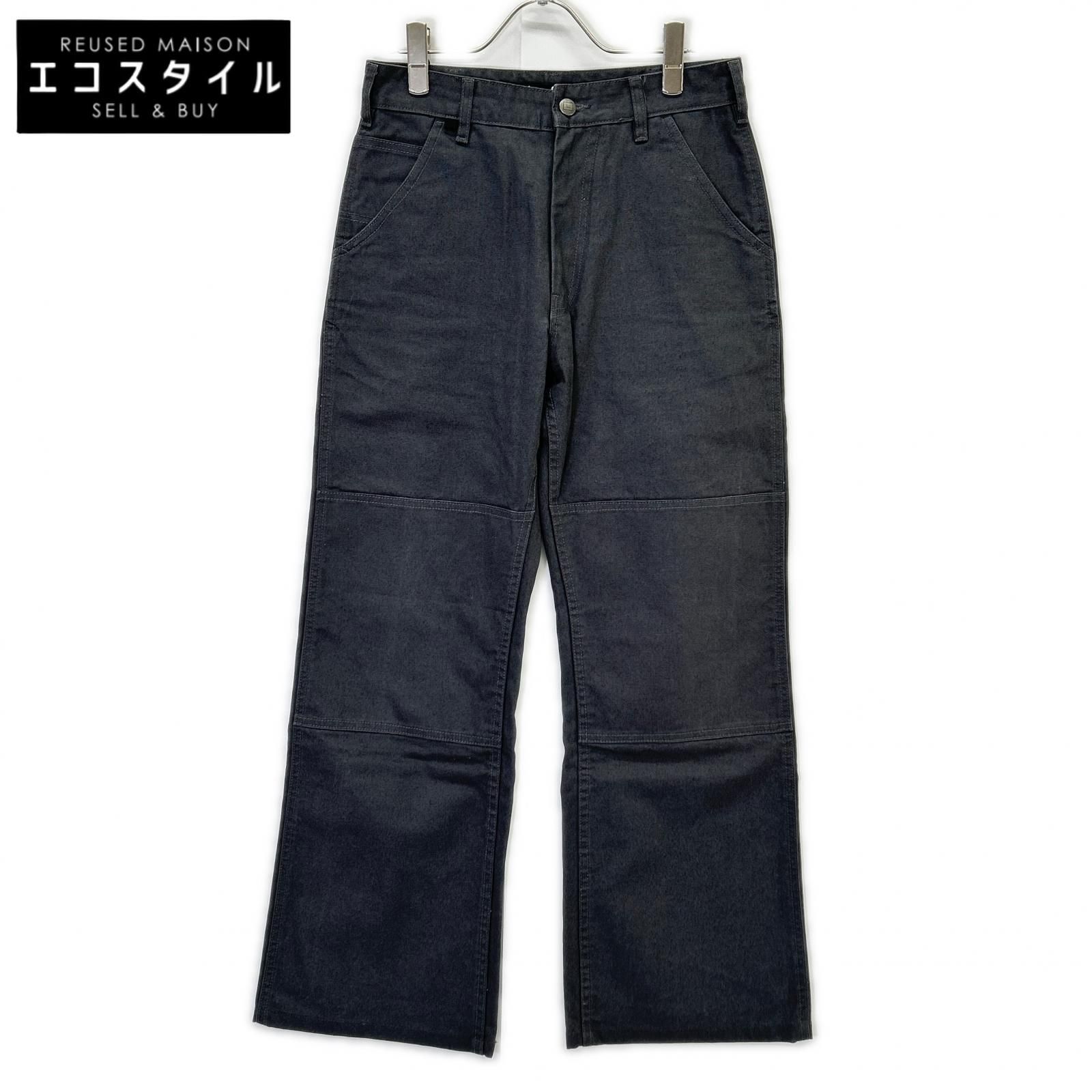 ACNE STUDIOS　アクネ ストゥディオズ　FA-UX-TROU000118 グレー ダブルニーデニムパンツ　XXS