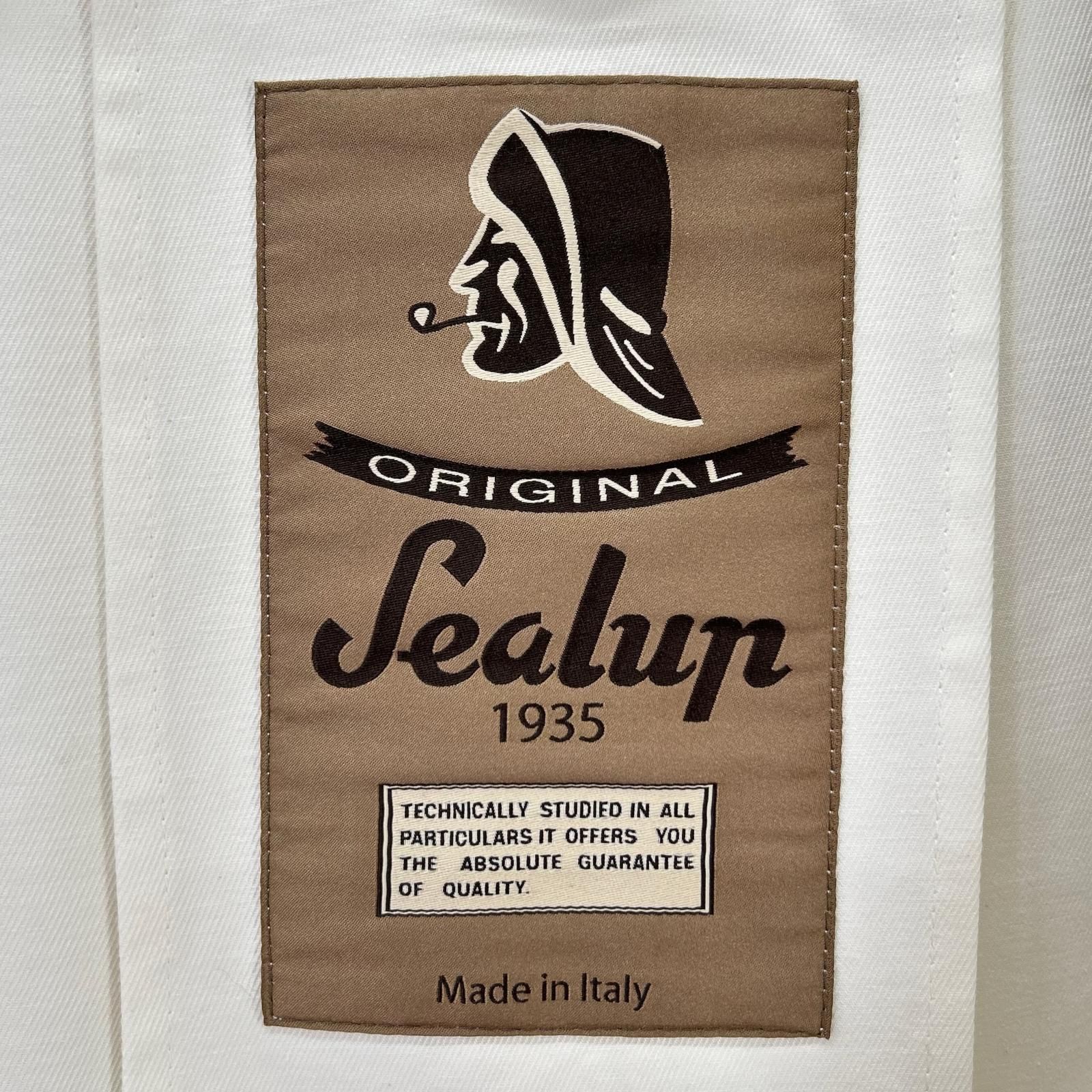 Sealup シーラップ 11414/96191 ホワイト コットン100 トレンチコート
