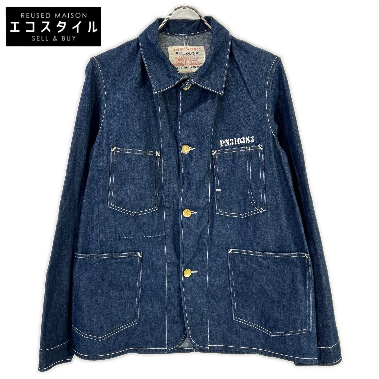 LEVI'S　リーバイス　71950.0002 インディゴ カバーオールデニムジャケット　M