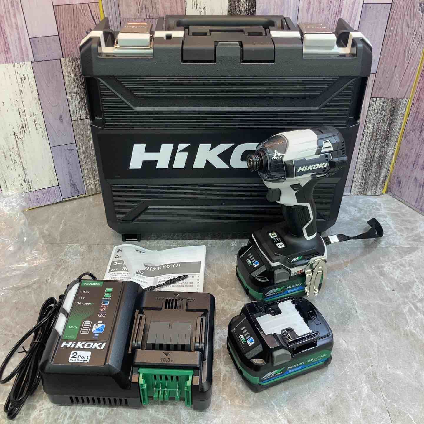 未使用品】ハイコーキ HIKOKI 36V コードレスインパクトドライバー