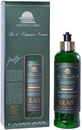 【KIKUSUI LABEL】 THE d'ELEGANCE GLAZE II 下地処理剤 油分除去 水垢除去 300ml 神風コレクション 洗車 DETAILING リセット剤 撥水 オールインワンJu