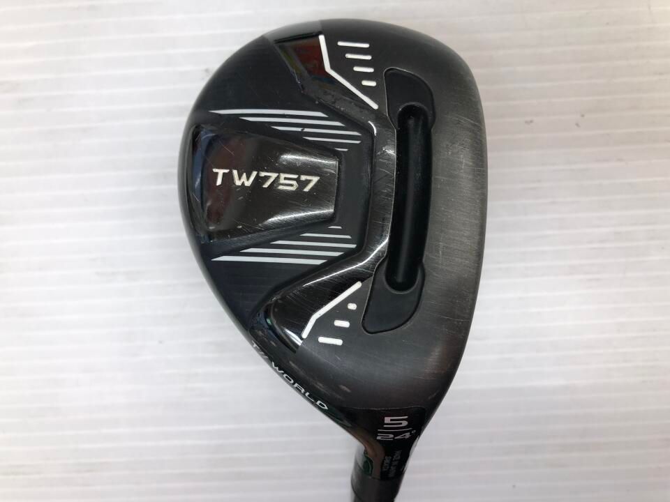 ホンマゴルフ　TOUR WORLD TW757　24度　VIZARD for TW757 50　Sフレックス　ユーティリティ　中古　ゴルフドゥ！深谷店【最短即日発送】