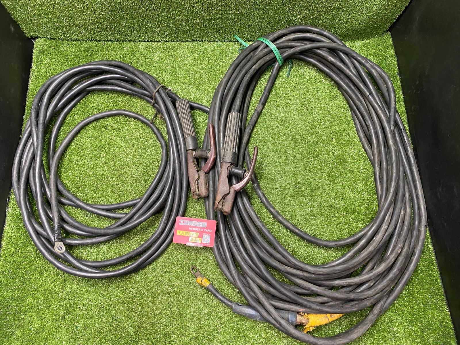 【中古品】【0902】溶接用 ホルダー＋アース　IT964Q02OGJQ