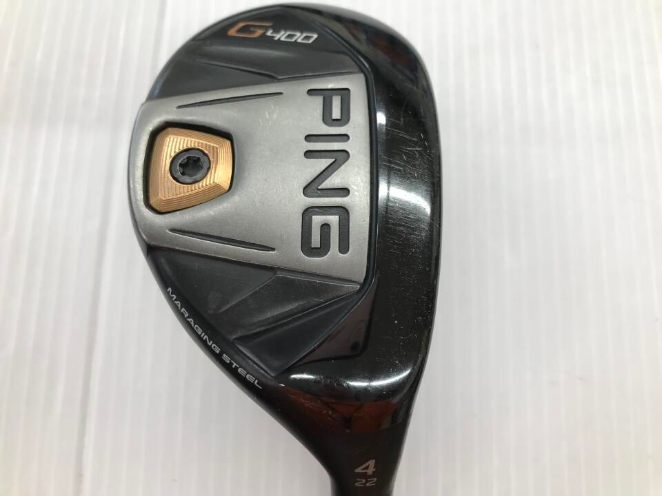 ピン　G400　22度　PING FUBUKI　Rフレックス　ユーティリティ　中古【最短即日発送】