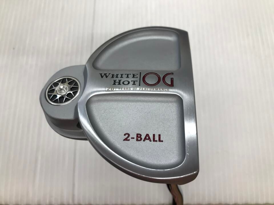 オデッセイ　【訳あり】ホワイト ホット OG 2-BALL　パター　中古【最短即日発送】