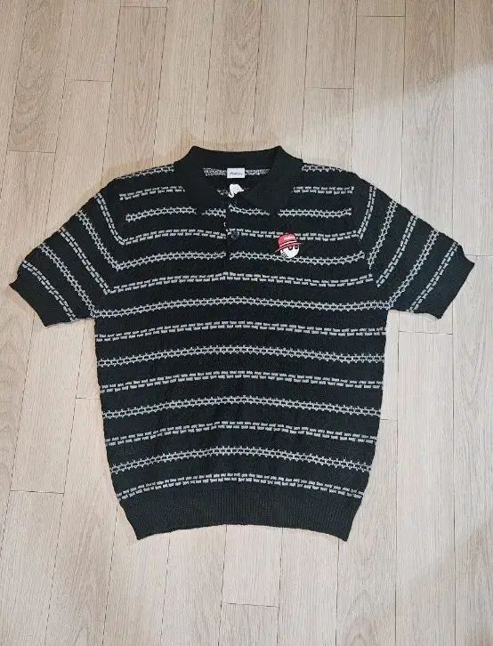 マルボンゴルフ ニット Tシャツ ブラック 100 バスト 54