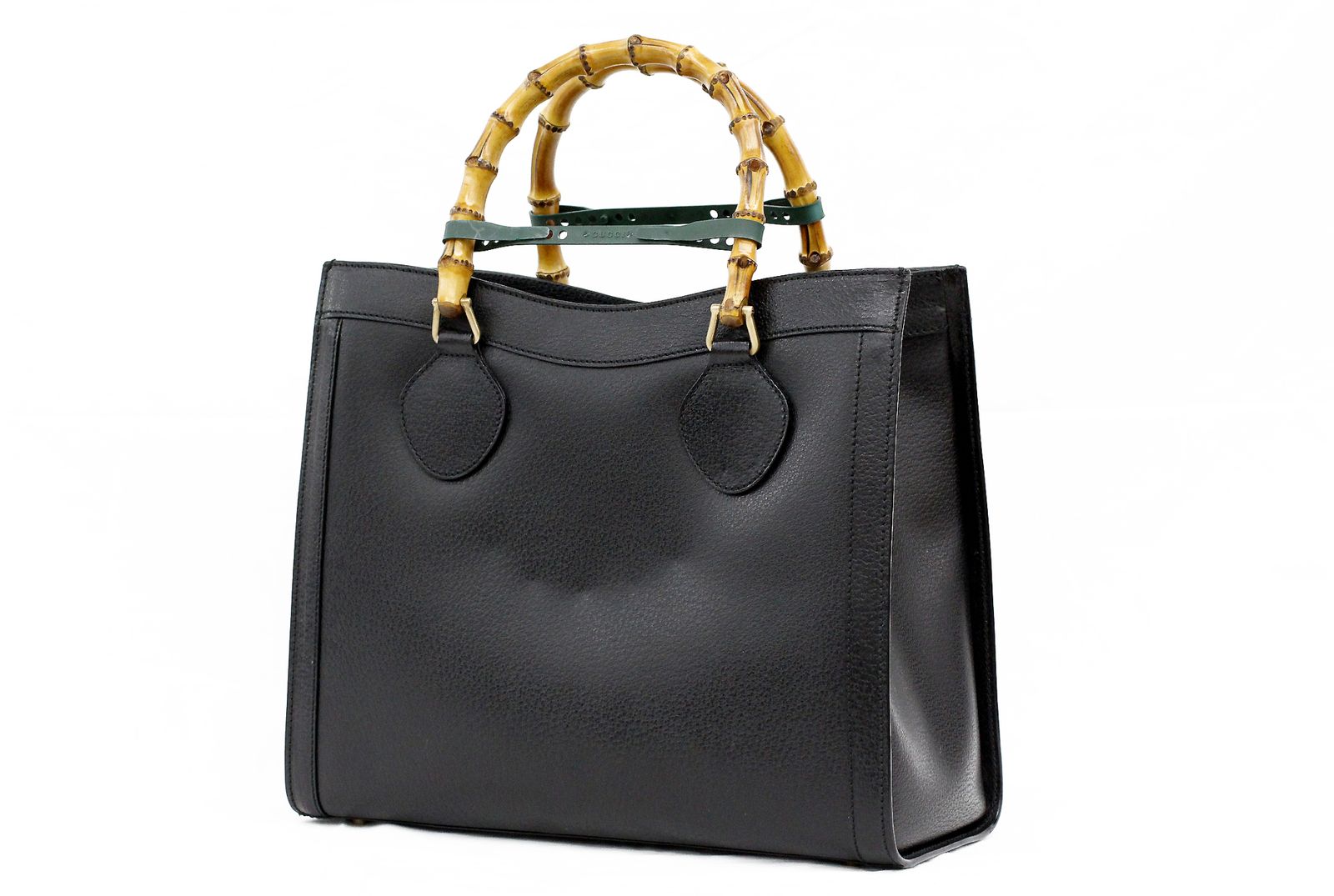 GUCCI(グッチ) バンブー ハンドバッグ レザー ブラック 002 0260 200110