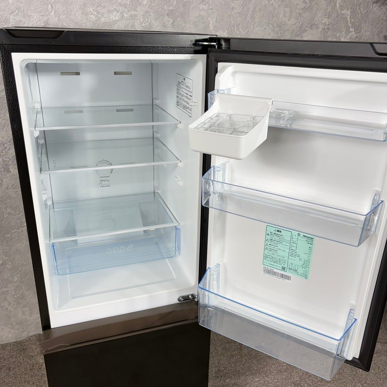 2024年製】 Hisense ハイセンス 冷凍冷蔵庫 HR-D15FB 162L - メルカリ