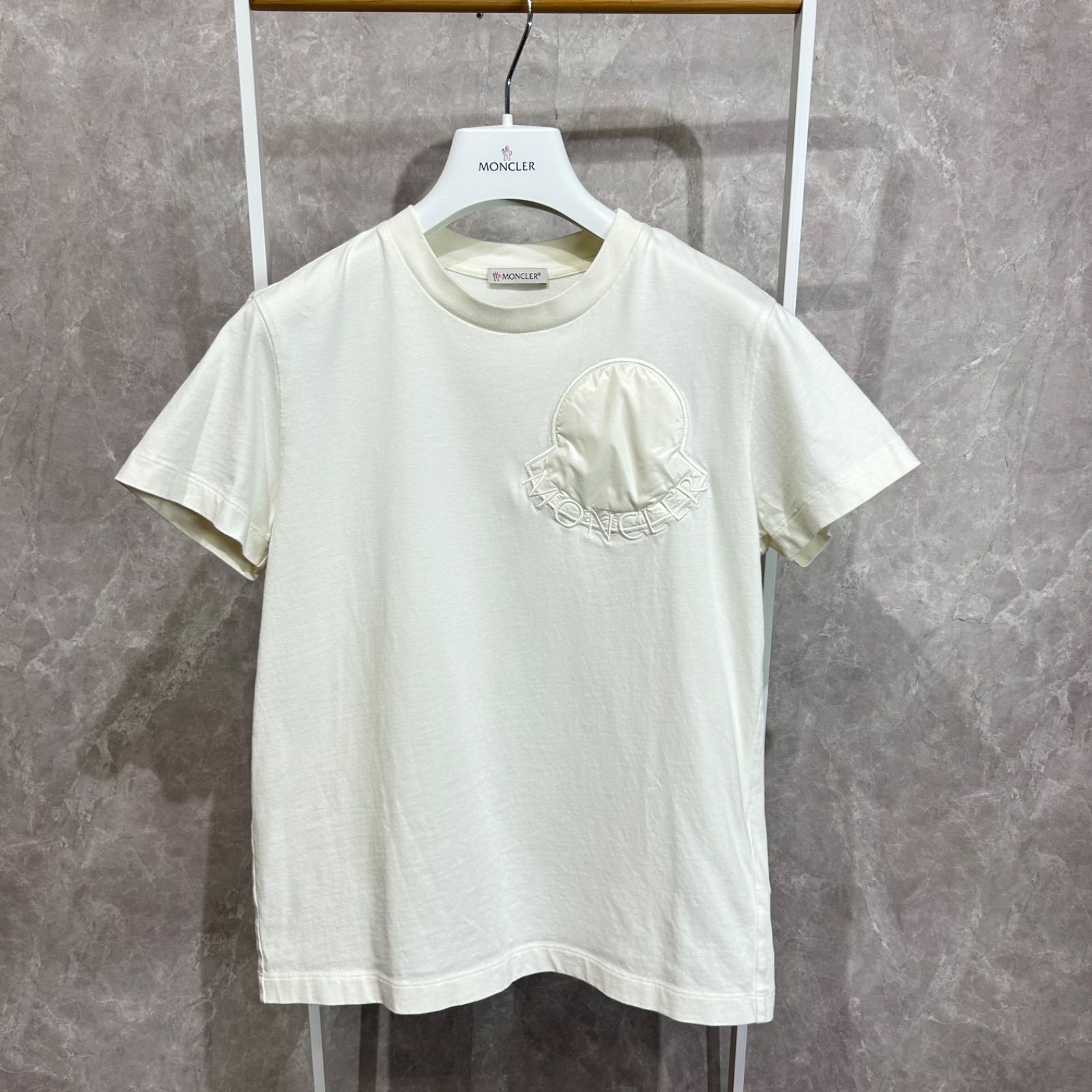 MONCLER モンクレール MAGLIA T-SHIRT マグリア 胸ロゴ ワッペン 半袖 