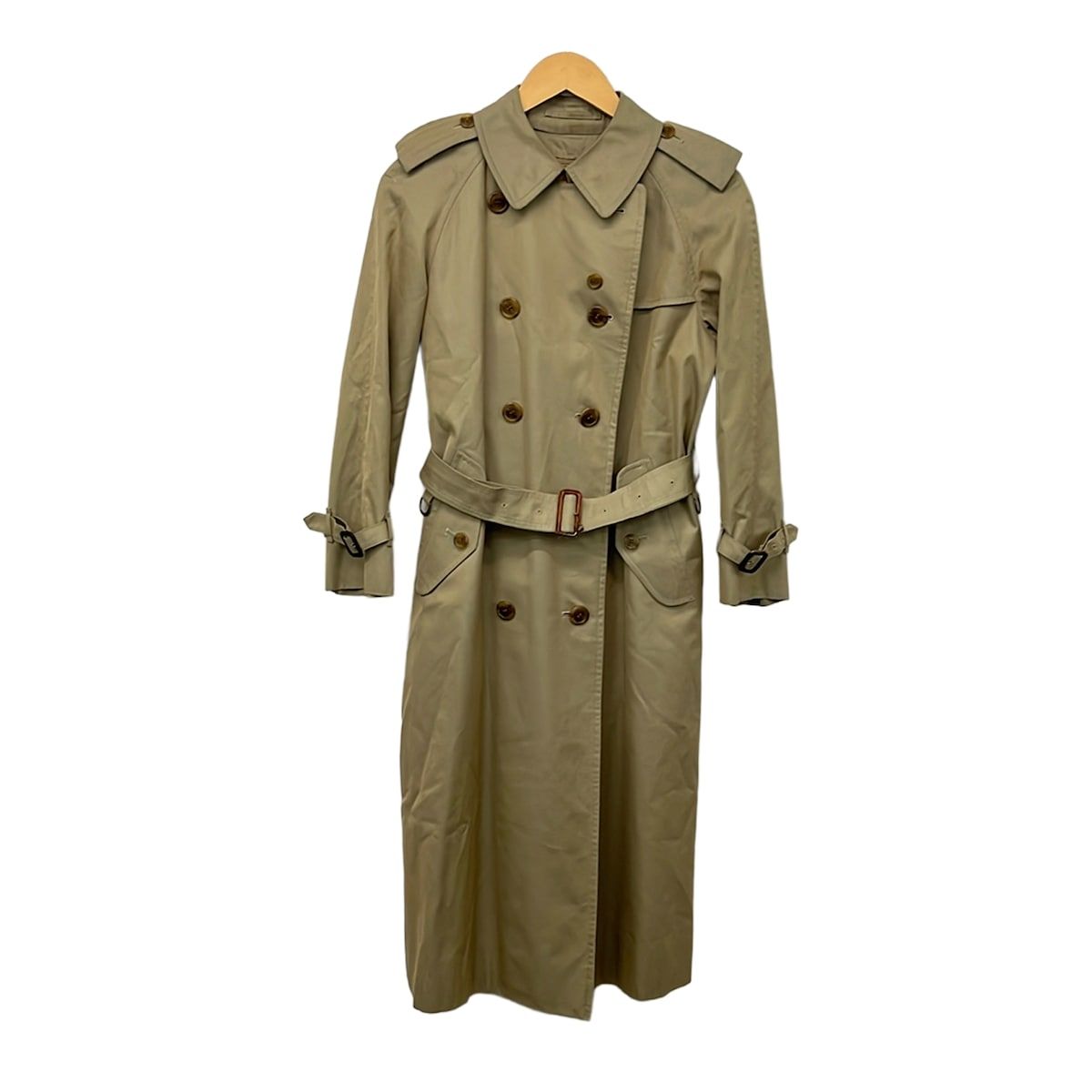 Burberry's(バーバリーズ) トレンチコート サイズ9AB2 レディース - カーキ 長袖/ロング丈/ライナー着脱可/秋/冬