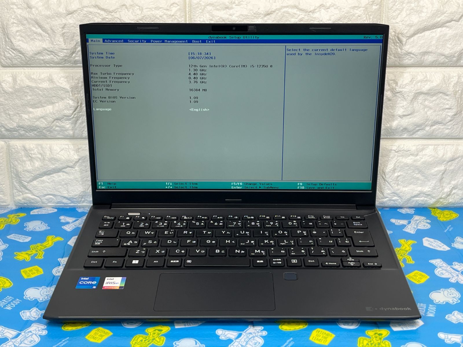 東芝 16GB Dynabook SJ73/KV 第12世代 軽量 ノートPC