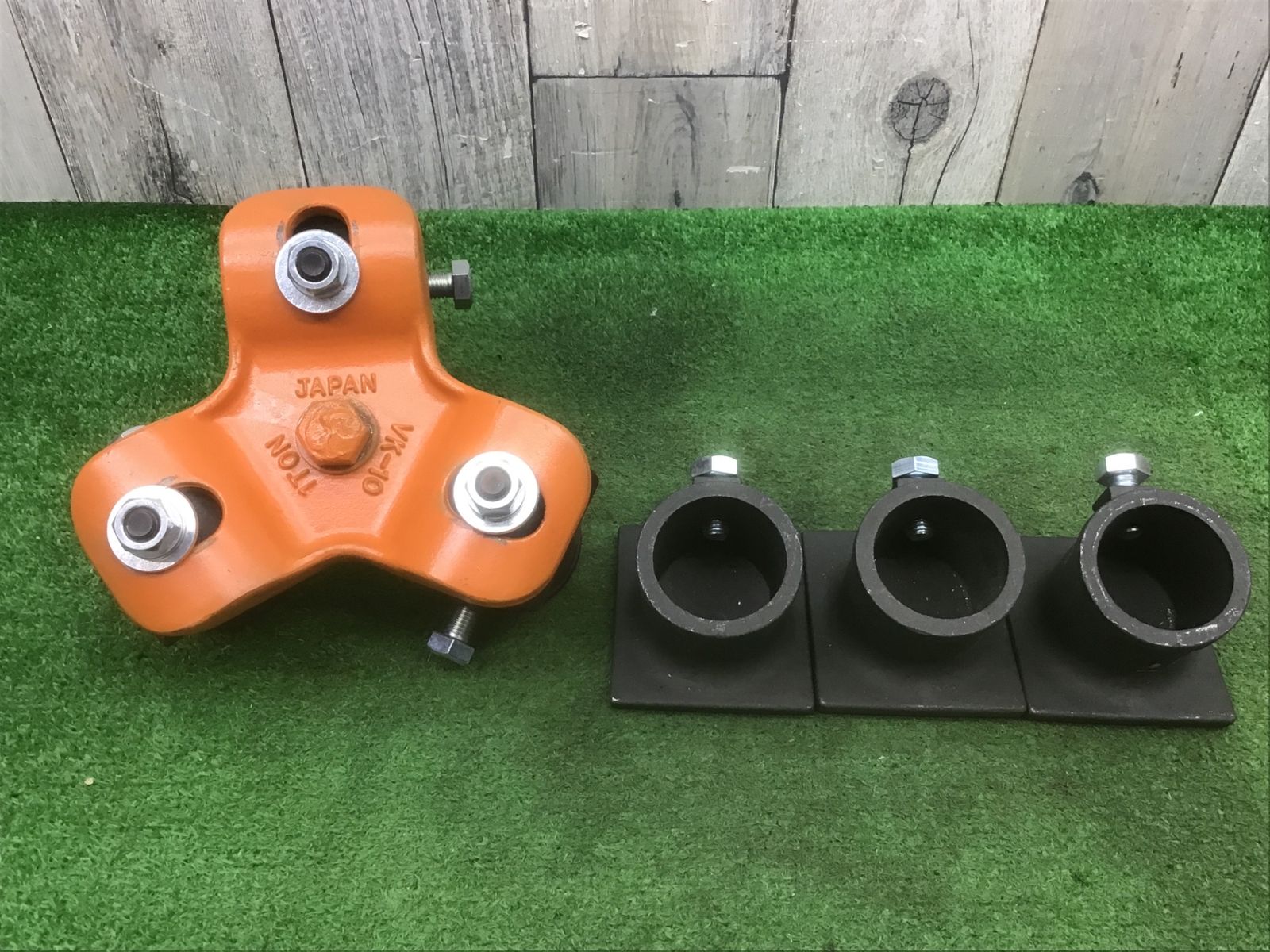 【中古A美品】バイタル工業 Vハンガー(三脚用ヘッド) 1トン用 VK-10●アクトツール富山店●吊