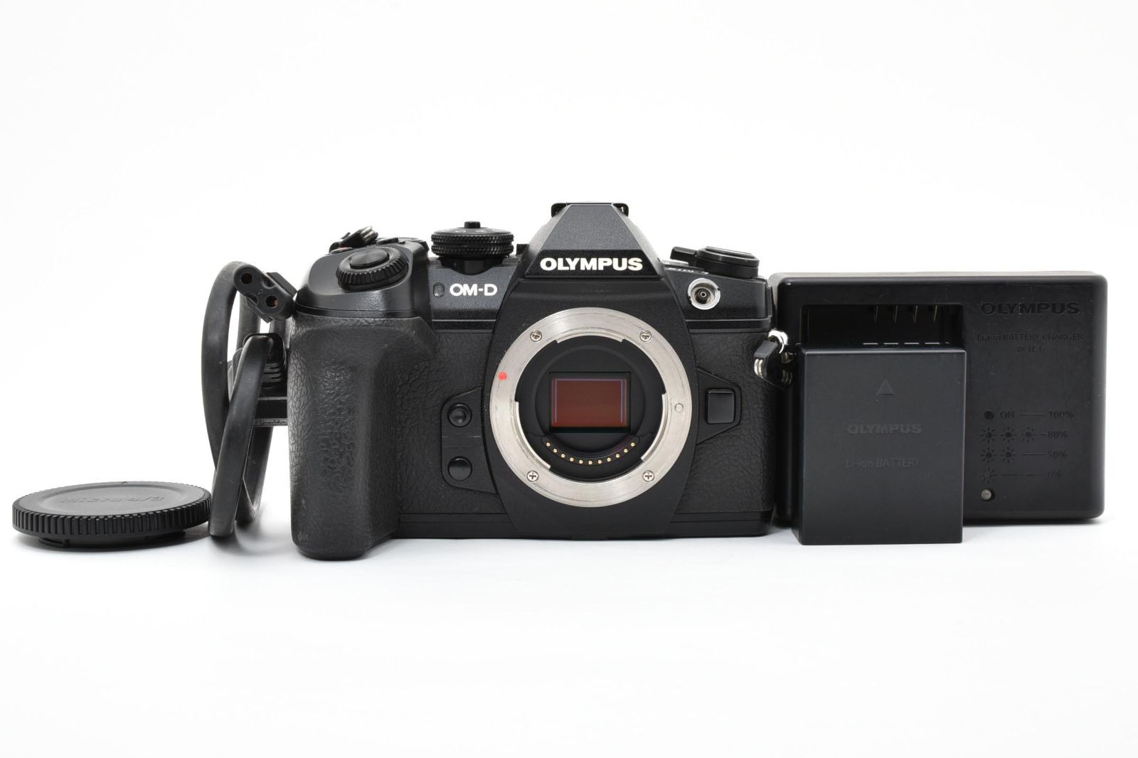 良品 Olympus OM-D E-M1 Mark II ボディブラック て０２１