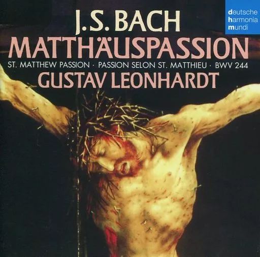 【中古】クラシックCD グスタフ・レオンハルト / バッハ：マタイ受難曲(全曲)(Hybrid SACD)
