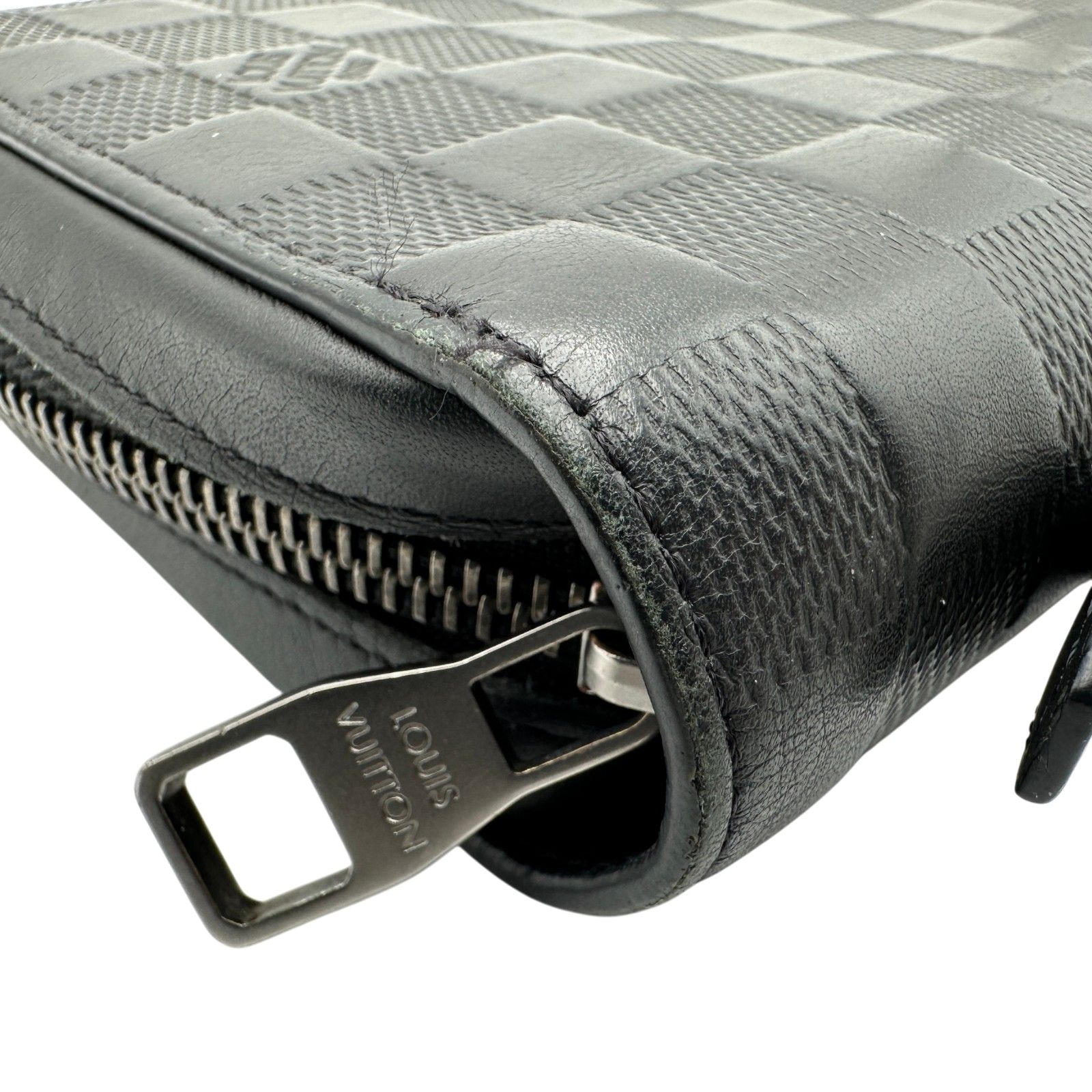 ルイ・ヴィトン LOUIS VUITTON ジッピーXL N61254 ブラック ダミエ 