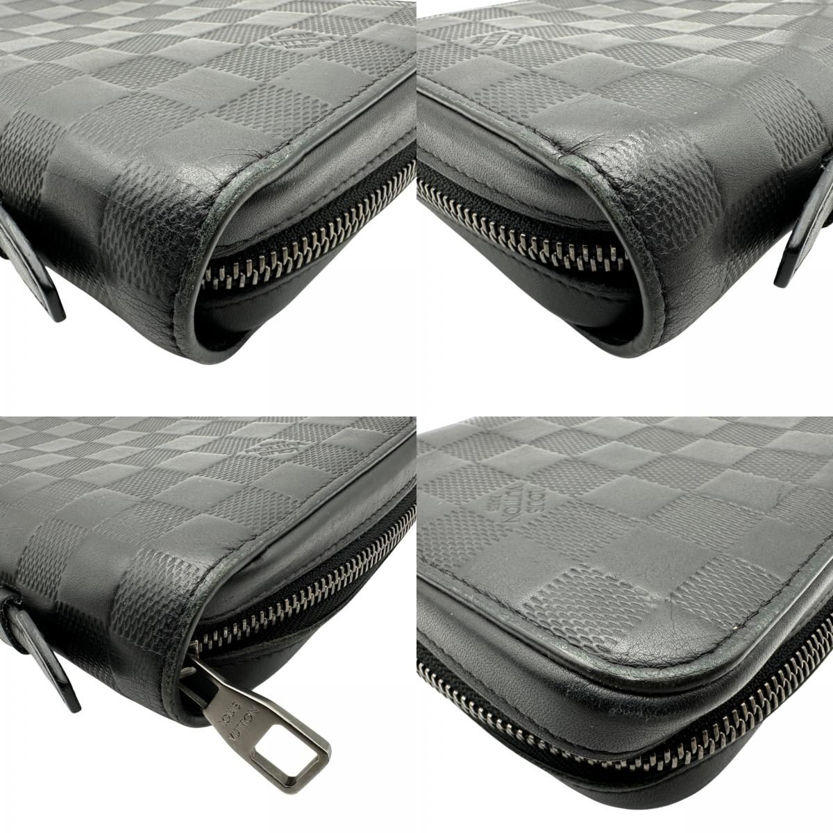 ルイ・ヴィトン LOUIS VUITTON ジッピーXL N61254 ブラック ダミエ 
