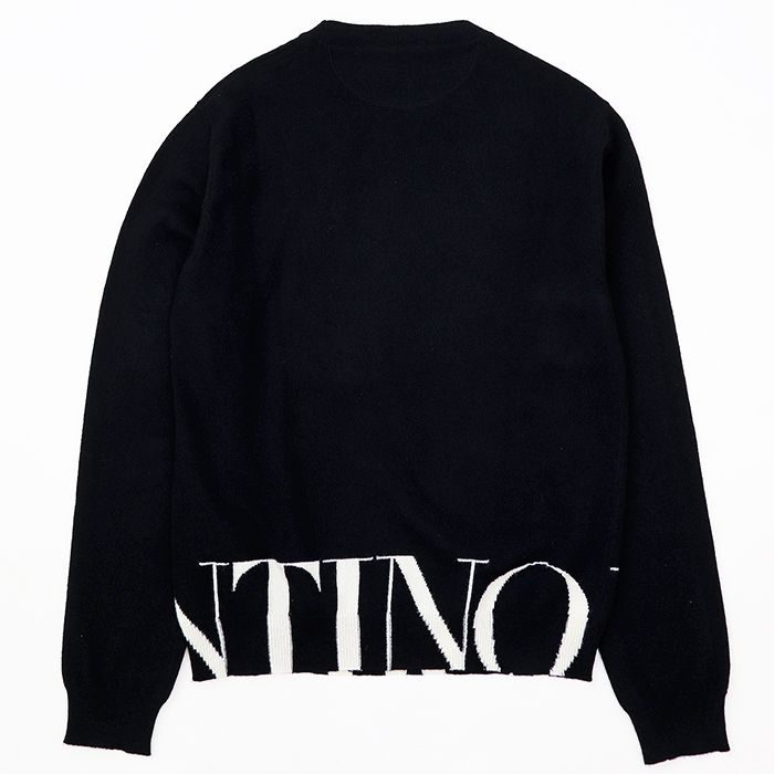 極美品✨Valentino ニット 40 ブラック ウール カシミヤ混イタリア製 SALE【美品】Valentino ヴァレンチノ ニット ウール/カシミヤ サイズ S