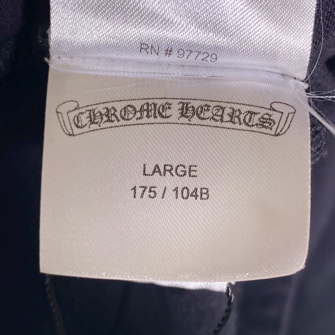 『CHROME HEARTS』クロムハーツ (L) ダガープリントTシャツ メンズ