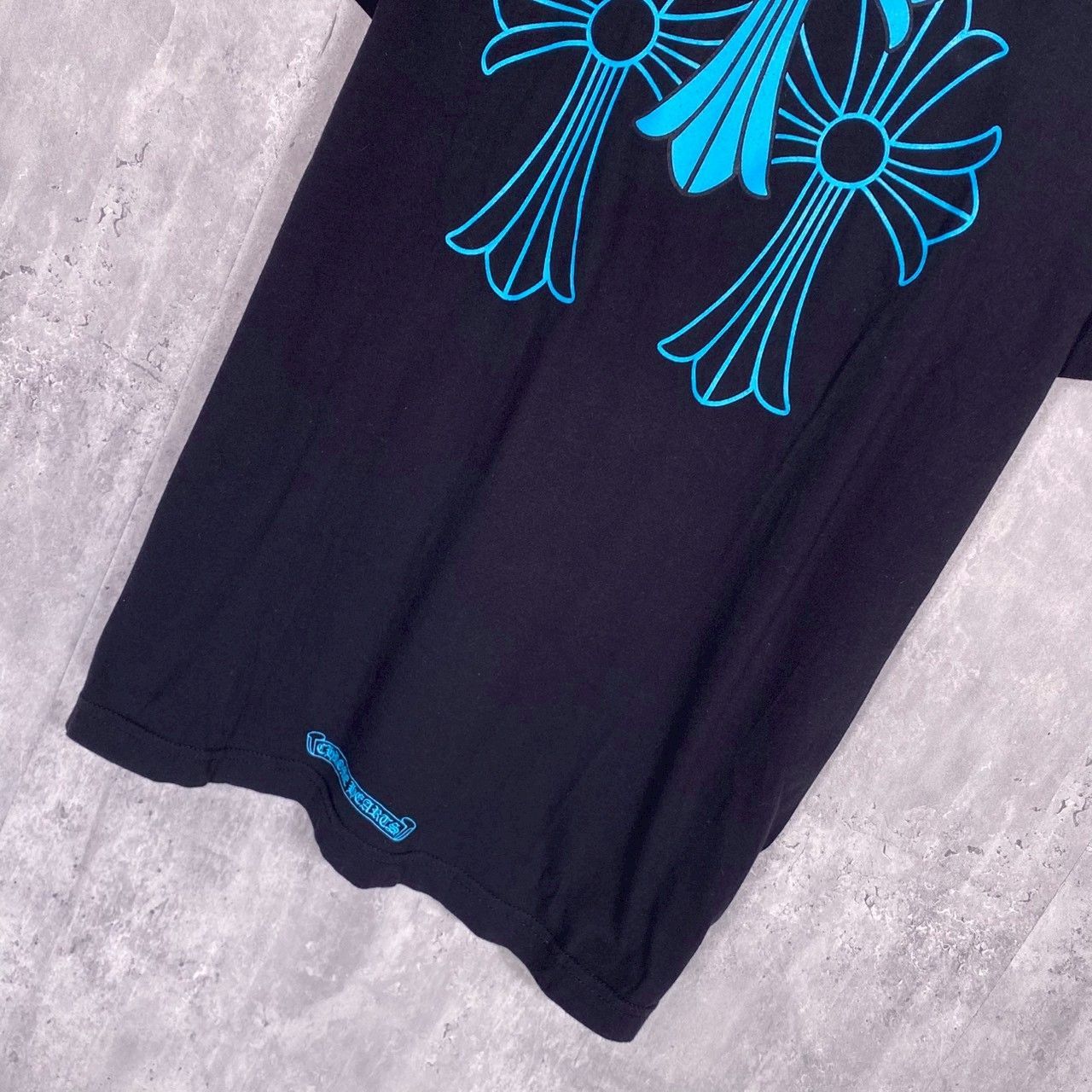 『CHROME HEARTS』クロムハーツ (L) ダガープリントTシャツ メンズ