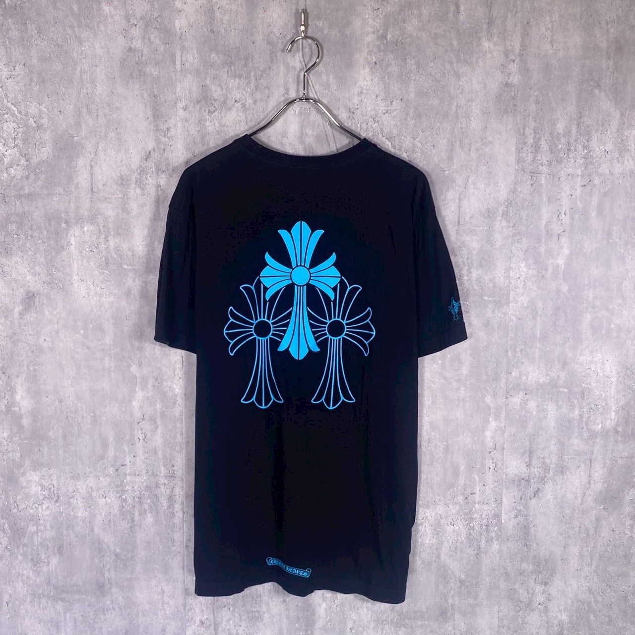 『CHROME HEARTS』クロムハーツ (L) ダガープリントTシャツ メンズ
