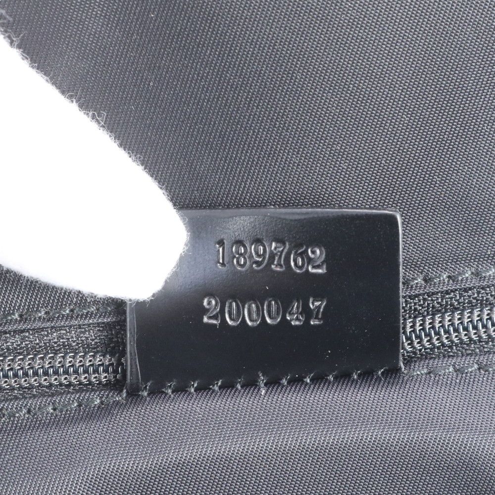 極美品 グッチ インターロッキングG 189762 レザー ビジネス バッグ