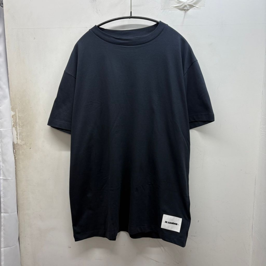JIL SANDER+ ジルサンダープラス 24SS S/S Tee 半袖Tシャツ J47JC0001 ネイビー size:XXL【中目黒B06】
