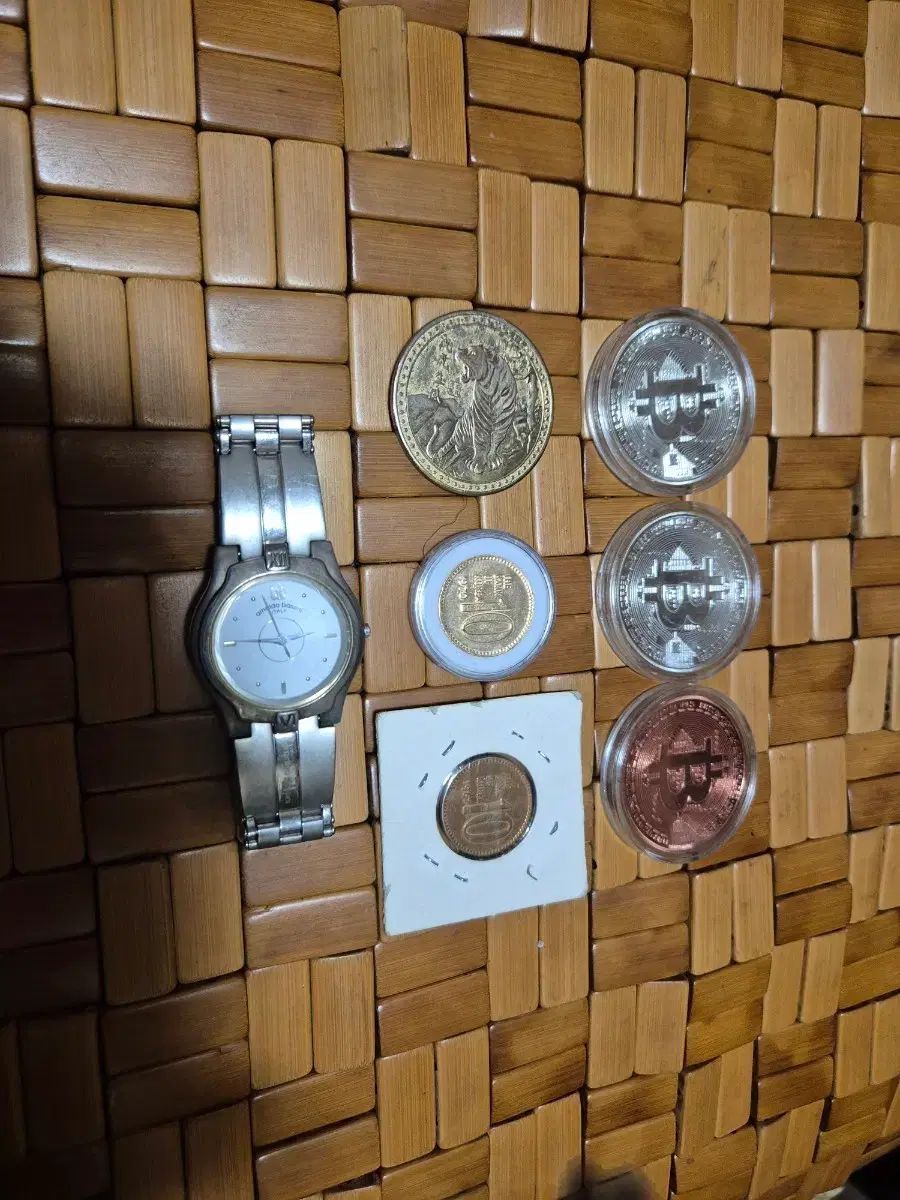 リストウォッチ BEAT ビート コイン GOLD/SILVER/ROSE GOLD 3種