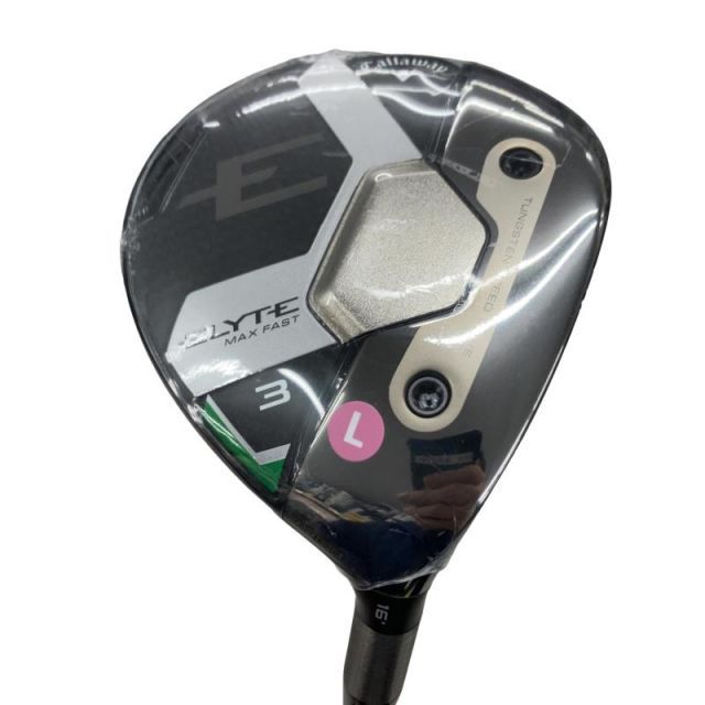 【中古】 キャロウェイ ELYTE MAX FAST 3W レディース フェアウェイウッド FW LIN-Q GREEN 40 for CW(ELYTE FW) (フレックスL) レディース 女性用 右利き 右用 Nランク ゴルフクラブ
