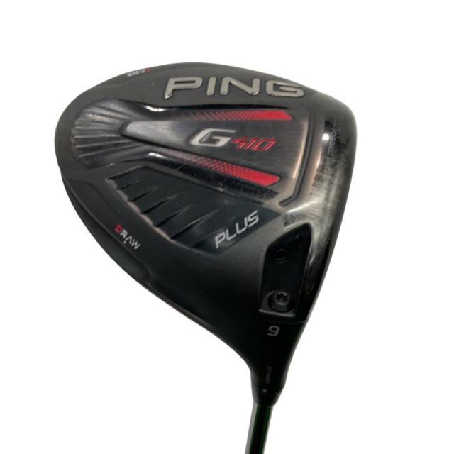 【中古】 ピン G410 PLUS 9° ドライバー DR 純正特注シャフト (フレックスR) メンズ 男性用 右利き 右用 Cランク ゴルフクラブ