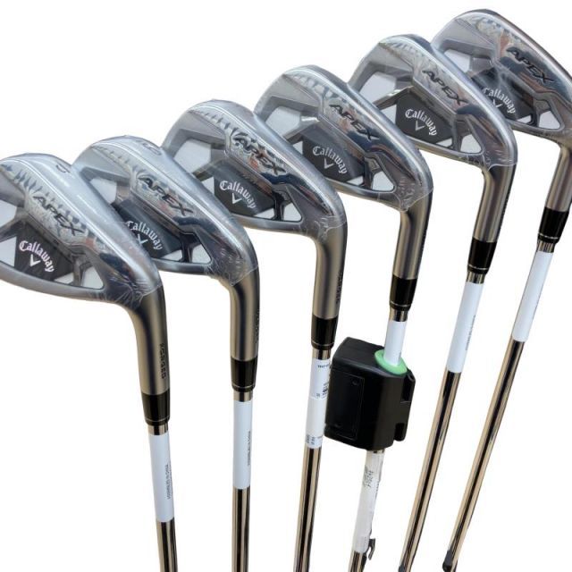【中古】 キャロウェイ APEX(2021) 6S アイアンセット IR NS PRO ZELOS 8 (フレックスS) メンズ 男性用 右利き 右用 Aランク ゴルフクラブ