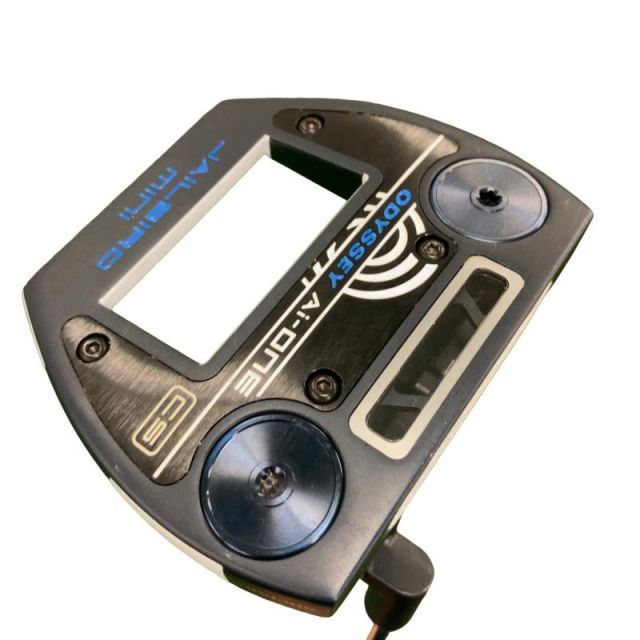 【中古】 オデッセイ Ai-ONE TRI-BEAM JAILBIRD MINI CS 34インチ パター PT STROKE LAB 90 スチール (フレックスその他) メンズ 男性用 右利き 右用 Cランク ゴルフクラブ
