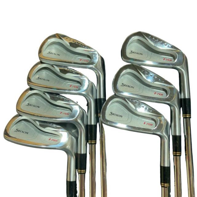 【中古】 ダンロップ SRIXON I-701 8S アイアンセット IR Dynamic Gold (フレックスS) メンズ 男性用 右利き 右用 Cランク ゴルフクラブ